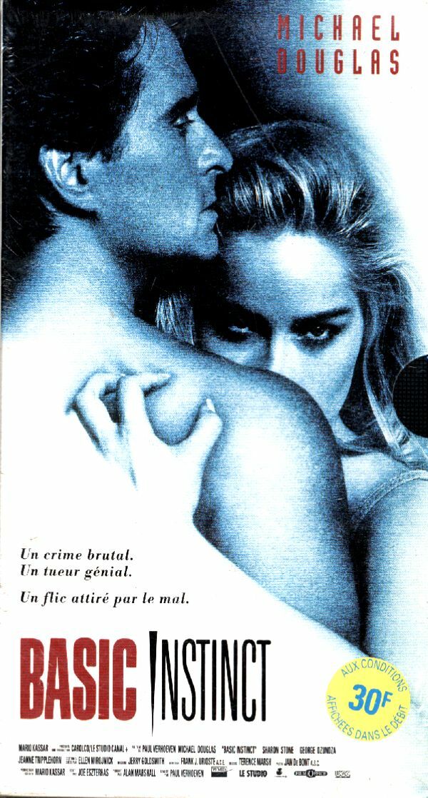 Livrenpoche : Basic instinct (VHS) - Paul Verhoven - VHS