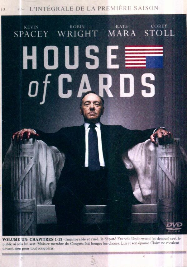 Livrenpoche : House of cards - Saison 1 - Carl Franklin, James Foley, Allen Coulter, Schumacher, Joel, David Fincher, Charles McDougall - DVD