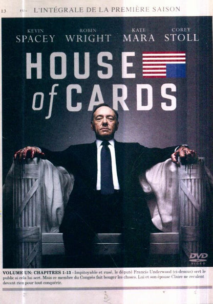 Livrenpoche : House of cards - Saison 1 - Carl Franklin, James Foley, Allen Coulter, Schumacher, Joel, David Fincher, Charles McDougall - DVD