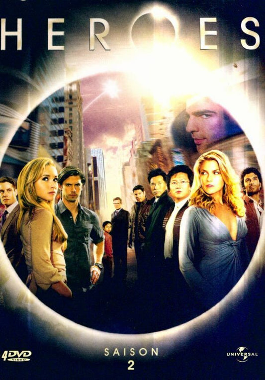 Livrenpoche : Heroes Saison 2 - Coffret 4 DVD - Daniel Attias, Greg Beeman, Jeannot Szwarc, Lesli Linka Glatter, Greg Yaitanes, Paul A. Edwards, Adam Kane, Allan Arkush - DVD