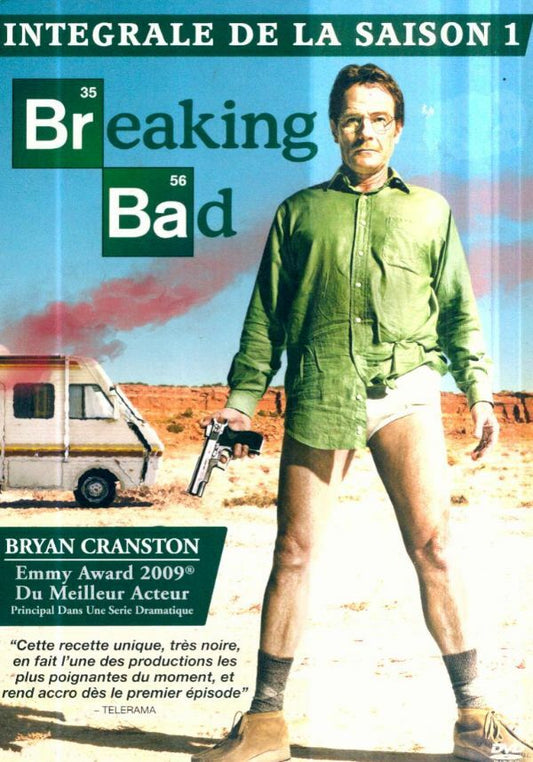 Livrenpoche : Breaking Bad - Saison 1 - Coffret 3 DVD - Tricia Brock, Adam Bernstein, Tim Hunter, Vince Gilligan, Jim McKay, Bronwen Hughes - DVD
