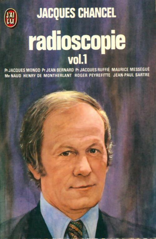 Radioscopie Tome I - Jacques Chancel -  Documents - Livre