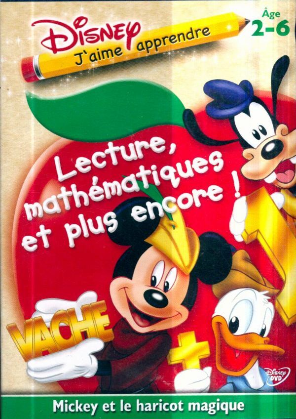Livrenpoche : Lecture, mathématiques et plus encore : Mickey et le haricot magique - Hamilton Luske - DVD