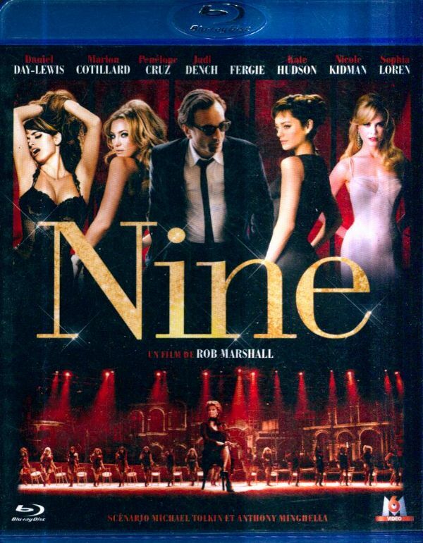 Livrenpoche : Nine (Blu-Ray) - Marshall, Rob - DVD