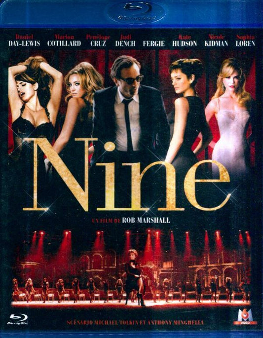 Livrenpoche : Nine (Blu-Ray) - Marshall, Rob - DVD