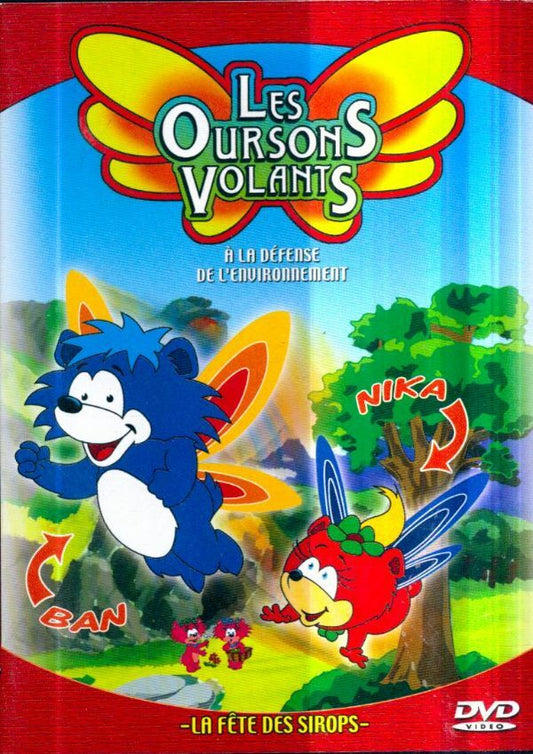 Livrenpoche : Les oursons volants - La fête des sirops - Michel Lemire, Jean Sarault - DVD