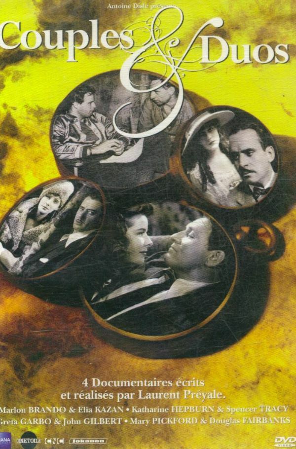 Livrenpoche : Couples & Duos - Marlon Brando & Elia Kazan, Katharine Hepburn & Spencer Tracy, Greta Garbo & John Gilbert, Mary Pickford & Douglas Fairbanks - XXX - DVD
