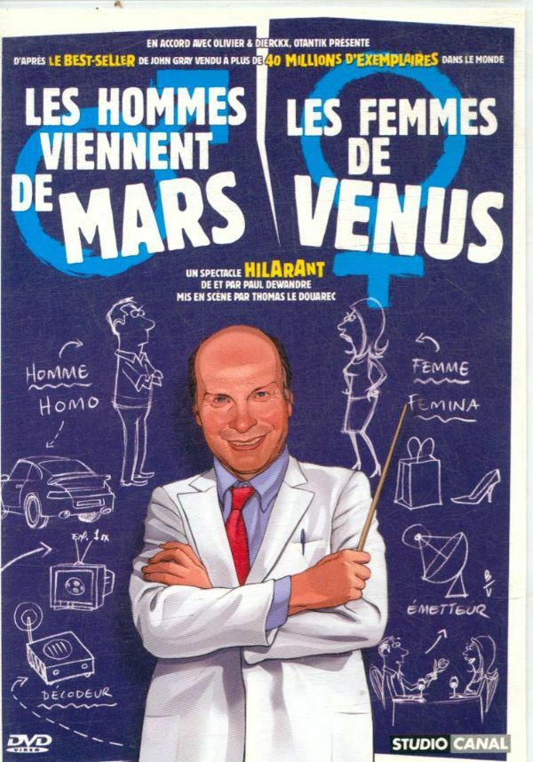 Livrenpoche : Les hommes viennent de Mars, les femmes de Vénus - XXX - DVD