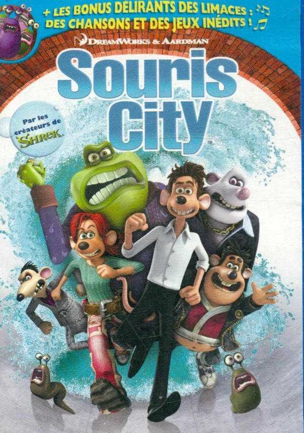 Livrenpoche : Souris City - David Bowers, Sam Fell - DVD