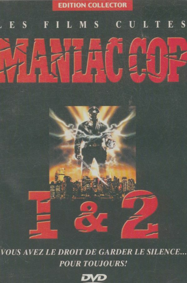 Livrenpoche : Maniac Cop 1 & 2 - Robert Davi, Tom Atkins, Claudia Christian, William Lustig, Robert Z'Dar, Laurene Landon, Michael Lerner, Richard Roundtree, Bruce Campbell - DVD