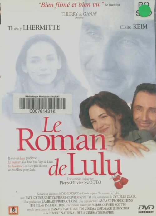 Le Roman de Lulu - Pierre-Olivier Scotto - DVD