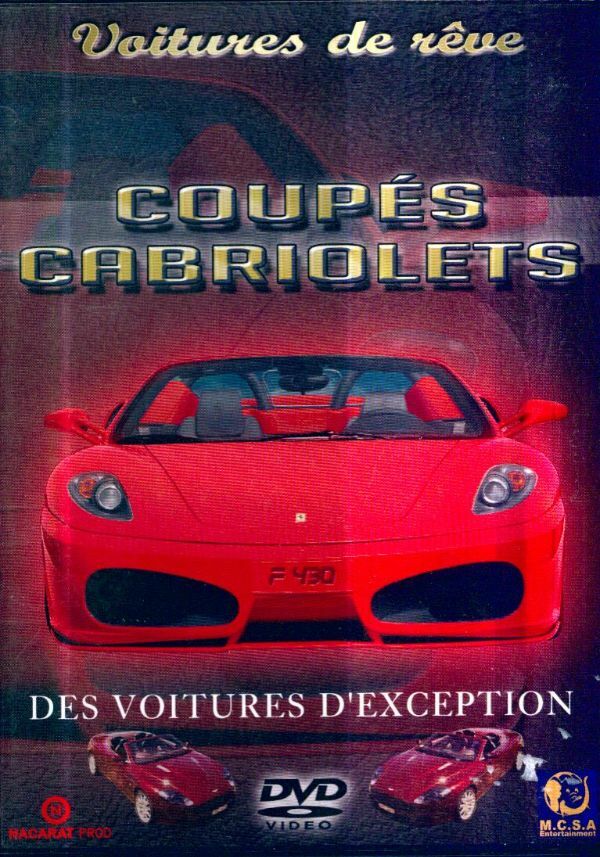 Livrenpoche : Coupes cabriolets - Paradiso, Frédéric - DVD