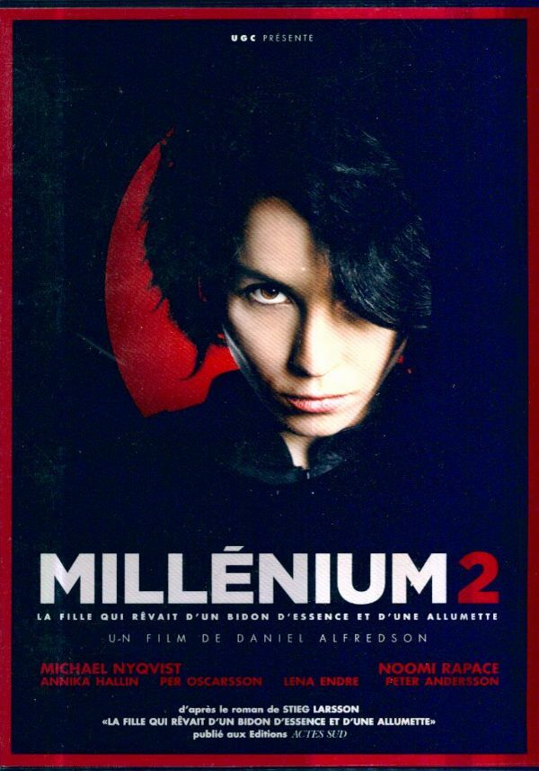 Livrenpoche : Millénium 2, le film : La Fille qui rêvait d'un bidon d'essence et d'une allumette - Alfredson, Daniel - DVD