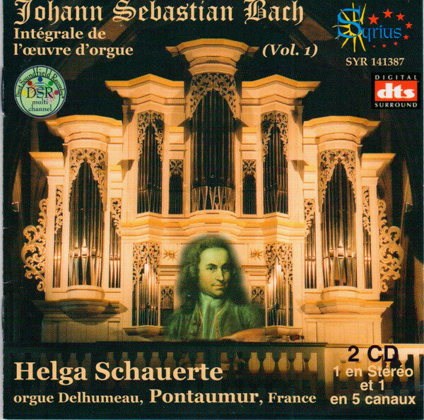Livrenpoche : Johann Sebastian Bach - Helga Schauerte - Intégrale De L'Oeuvre D'Orgue (Vol. 1) (2 CD) - Johann Sebastian Bach - CD