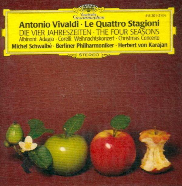 Livrenpoche : Vivaldi: Die Vier Jahreszeiten - Antonio Vivaldi ? Michel Schwalbé ? Berliner  - CD