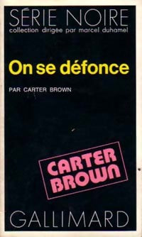 Livrenpoche : On se défonce - Carter Brown - Livre
