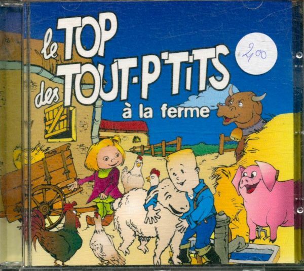 Livrenpoche : Le top des tout-p'tits à la ferme - Collectif - CD