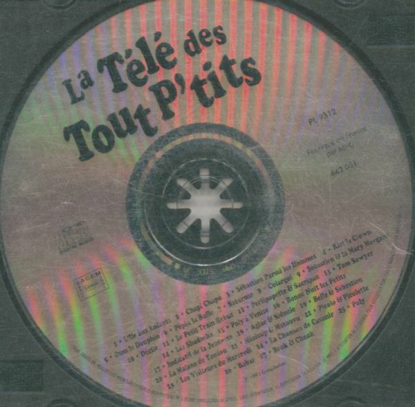 Livrenpoche : La Télé Des Tout P'tits - Various Artist - CD