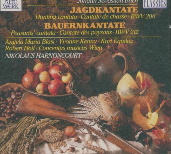 Livrenpoche : Jagdkantate Bauernkantate - Johann Sebastian Bach, Angela Maria Blasi, Yv - CD