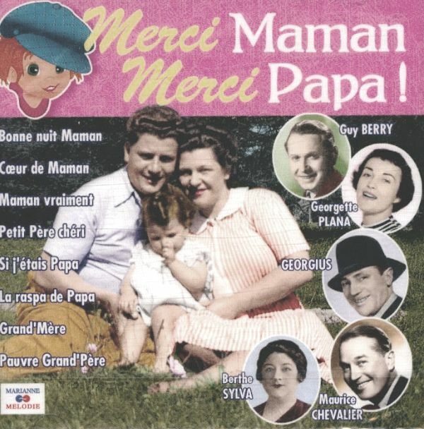 Livrenpoche : Merci Maman, Merci Papa ! - Various Artist - CD