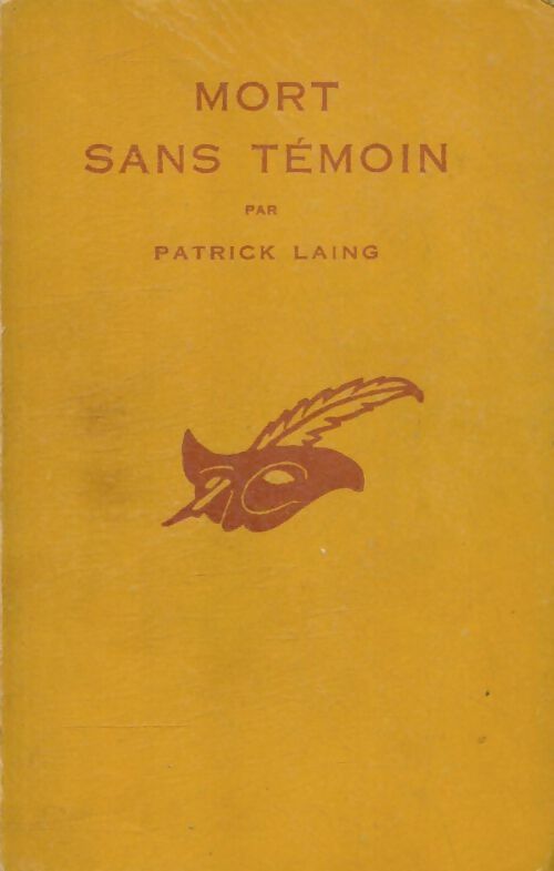 Mort sans témoin - Patrick Laing - Livre