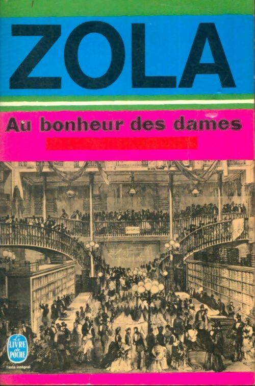 Au bonheur des dames - Emile Zola - Livre
