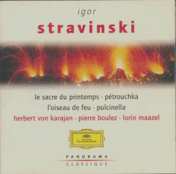Livrenpoche : Panorama - Igor Stravinsky - Stravinsky*, Karajan*, Boulez*, Marriner*, Ma - CD
