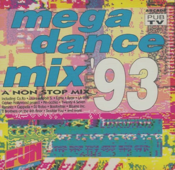 Livrenpoche : Mega Dance Mix '93 (A Non Stop Mix) - Various Artist - CD