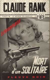 Livrenpoche : Mort d'un solitaire - Claude Rank - Livre