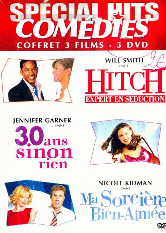 Livrenpoche : Coffret Special Hits Comédie : Hitch / 30 ans sinon rien / Ma sorcière bien aimée - Coffret 3 DVD - Gary Winick, Nora Ephron, Andy Tennant - DVD