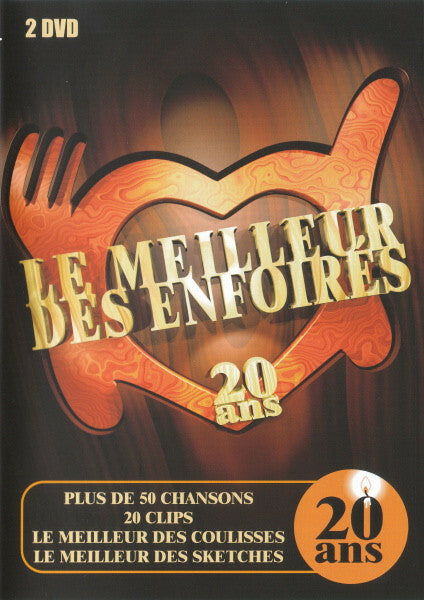 Livrenpoche : Les Enfoirés - Le Meilleur Des Enfoirés 20 Ans - Les Enfoirés - DVD