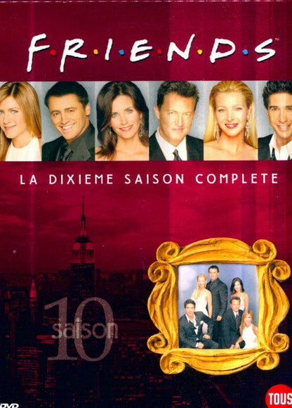 Livrenpoche : Friends - L'Intégrale Saison 10 - Édition 3 DVD - Matthew Perry, Courteney Cox, Jennifer Aniston, David Schwimmer, Matt LeBlanc, Lisa Kudrow - DVD
