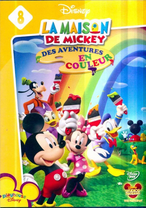 Livrenpoche : La Maison de Mickey-08-Des Aventures en Couleur - XXX - DVD