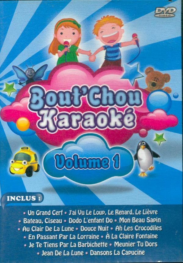 Livrenpoche : Bout'Chou Karaoké : Volume 1 (Comptines enfants) - XXX - DVD
