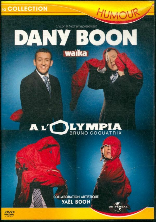 Livrenpoche : Dany Boon à l'Olympia : Waika - Dany Boon, Franck Broqua - DVD