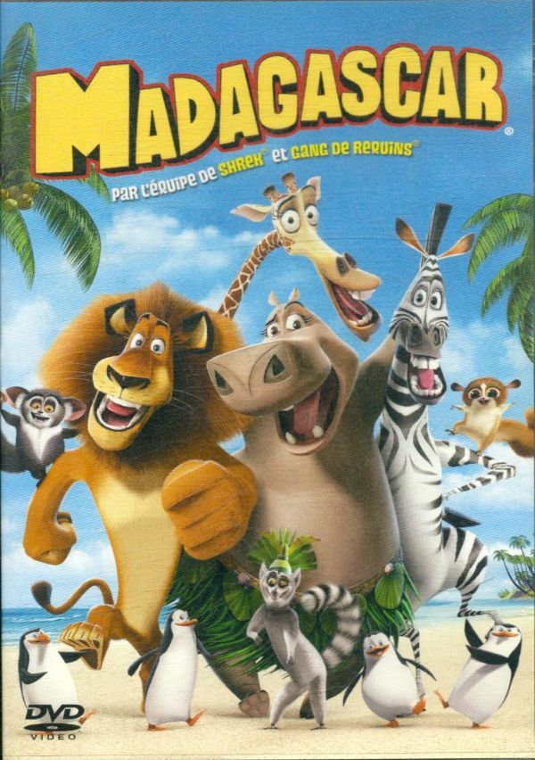 Livrenpoche : Madagascar - Tom McGrath, Eric Darnell - DVD