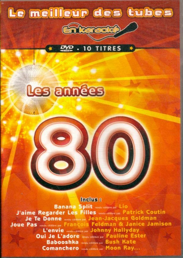 Livrenpoche : Le Meilleur des Tubes en karaoké - Les années 80 - XXX - DVD