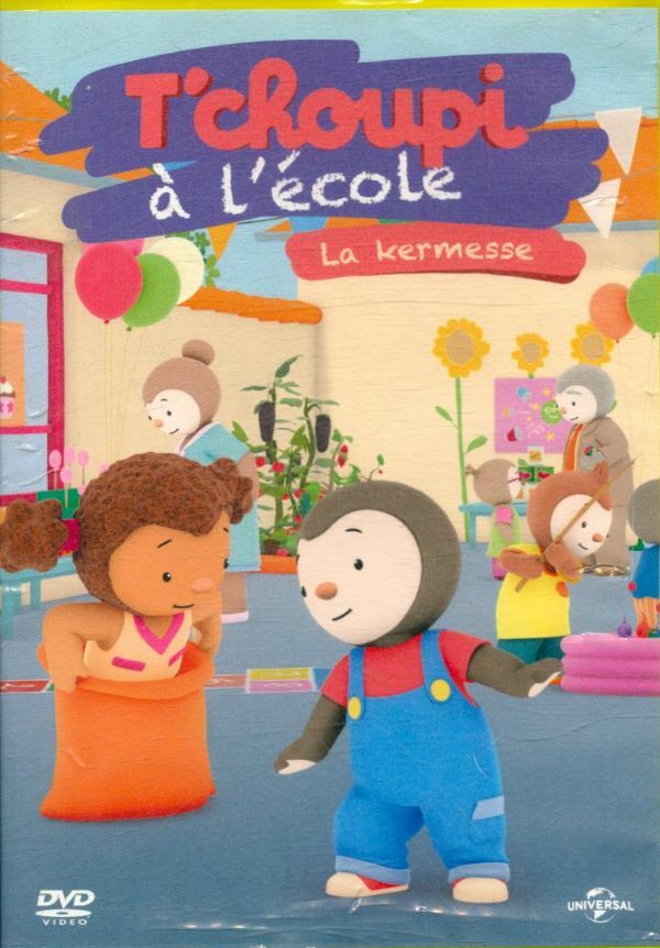 Livrenpoche : T'choupi à l'école-La Kermesse - Lionel Kerjean - DVD