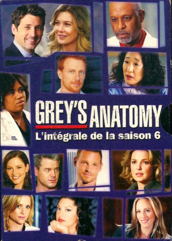 Livrenpoche : Grey's Anatomy, saison 6 - Coffret 6 DVD - XXX - DVD