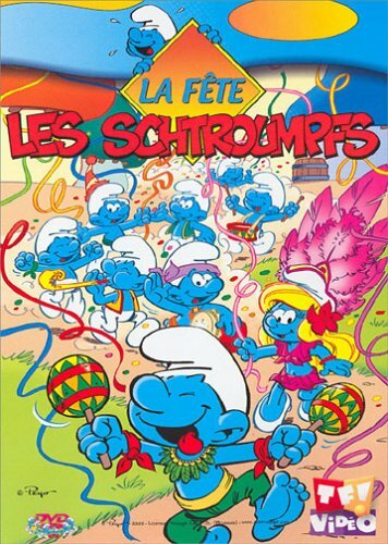 Livrenpoche : Les Schtroumpfs : La fête - Peyo, Delporte, Yvan - DVD