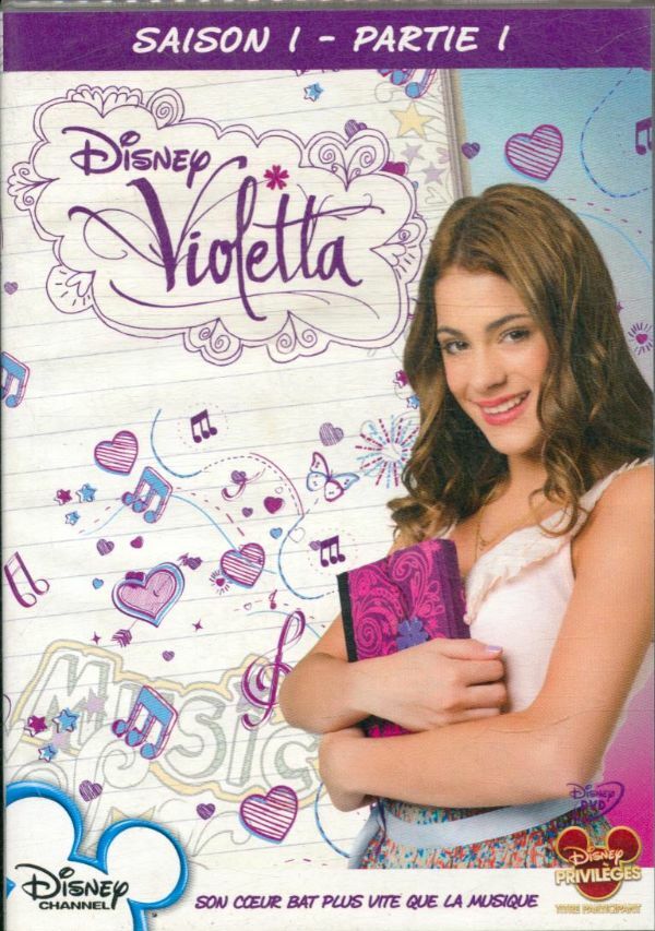 Livrenpoche : Violetta-Saison 1-Partie 1-Son Coeur Bat Plus Vite Que la Musique - Jorge Nisco, Martín Saban, Matías Risi - DVD
