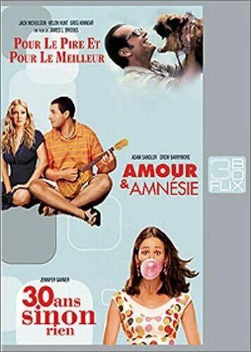 Pour le pire et pour le meilleur / Amour & amnésie / 30 ans sinon rien - Coffret Flixbox 3 DVD - Gary Winick - James L. Brooks - Peter Segal - DVD