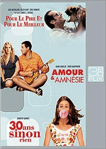 Livrenpoche : Pour le pire et pour le meilleur / Amour & amnésie / 30 ans sinon rien - Coffret Flixbox 3 DVD - Gary Winick, James L. Brooks, Peter Segal - DVD