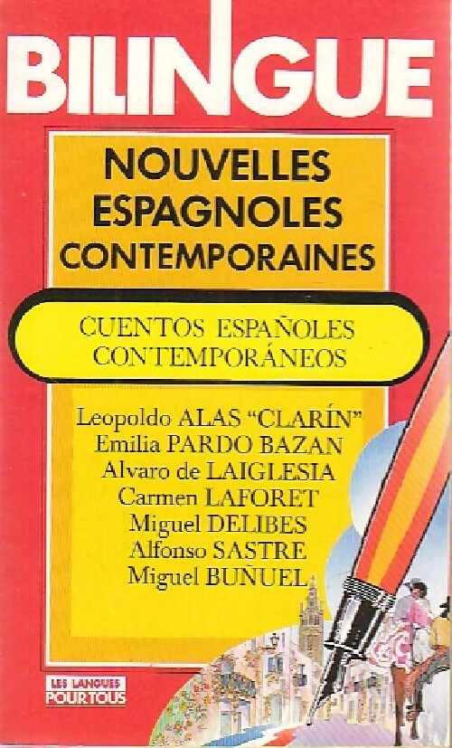 Livrenpoche : Nouvelles espagnoles contemporaines (bilingue) - Inconnu - Livre