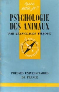 Livrenpoche : Psychologie des animaux - Jean-Claude Filloux - Livre