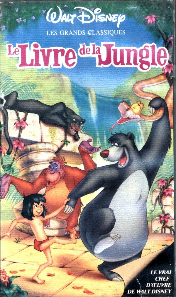 Livrenpoche : Le Livre de la jungle (VHS) - Reithermann, Wolfgang - VHS