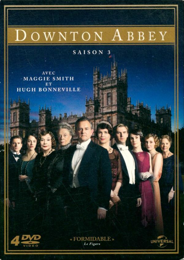 Livrenpoche : Downton Abbey Saison 3 (4 DVD) - David Mickey Evans, Brian Percival, Andy Goddard, Jeremy Webb - DVD