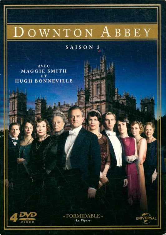 Livrenpoche : Downton Abbey Saison 3 (4 DVD) - David Mickey Evans, Brian Percival, Andy Goddard, Jeremy Webb - DVD