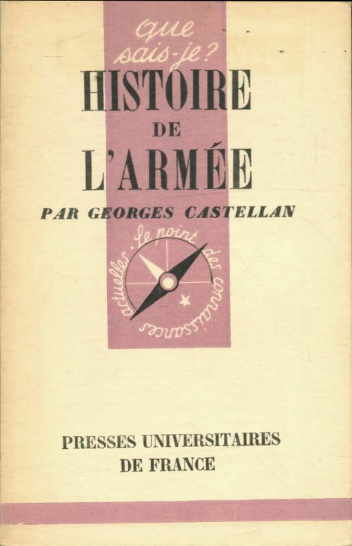 Livrenpoche : Histoire de l'armée - Georges Castellan - Livre