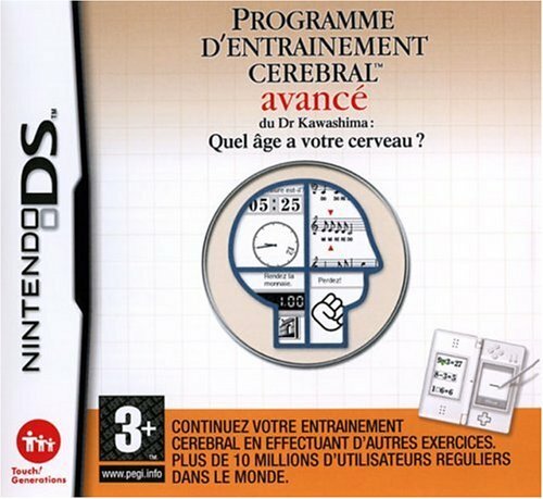 Livrenpoche : Programme d'entrainement cérébral avancé -  - jeuVideo